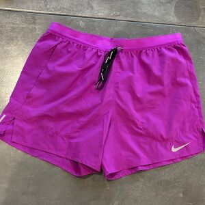 Nike Women's Vibrant Purple Athletic Shorts